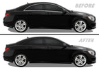 2013-2019 Mercedes CLA | Window Trim Chrome Delete PreCut Vinyl Wrap