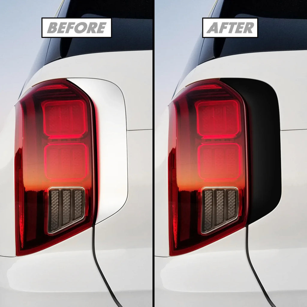 2020-2022 Hyundai Palisade | Tailgate Trim Chrome Delete PreCut Vinyl Wrap