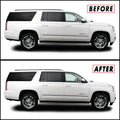 2015-2020 GMC Yukon XL | Window Trim Chrome Delete PreCut Vinyl Wrap