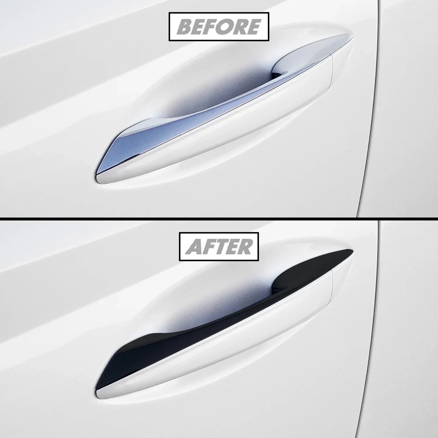 2020-2023 Hyundai Sonata | Door Handle Chrome Delete PreCut Vinyl Wrap