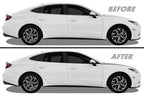 2020-2023 Hyundai Sonata | Window Trim Chrome Delete PreCut Vinyl Wrap