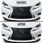 2014-2016 Lexus IS | Front Grill Trim Chrome Delete PreCut Vinyl Wrap