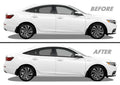 2019-2022 Honda Insight | Window Trim Chrome Delete PreCut Vinyl Wrap