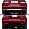 2022-2026 Jeep Grand Cherokee | Rear Bumper Trim Chrome Delete PreCut Vinyl Wrap
