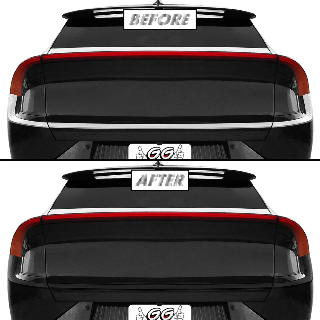 2022-2023 Kia EV6 | Rear Bumper Trim Chrome Delete PreCut Vinyl Wrap