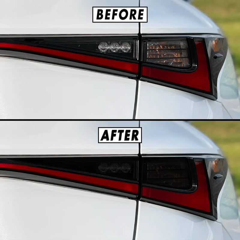 2021-2026 Lexus IS | Turn Signal & Reverse Light PreCut Tint Overlays