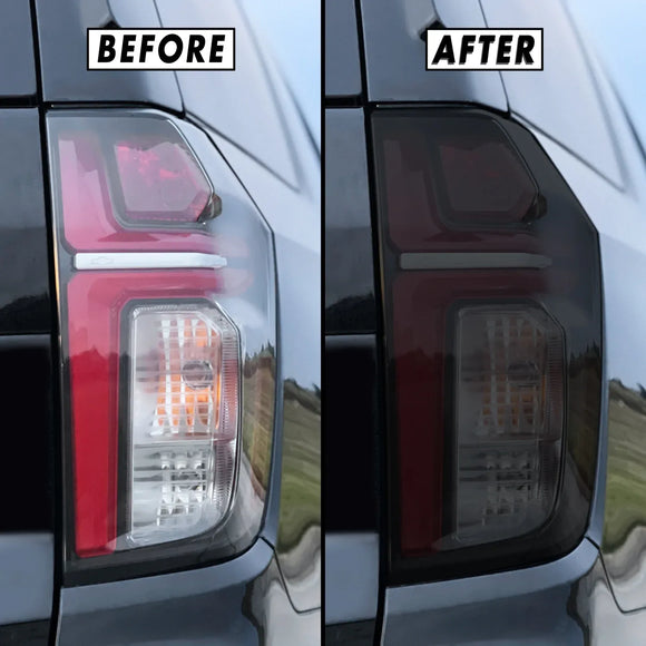 SlickMod Pre-Cut Vinyl Smoke Tint For 2021-2022 Chevy Tahoe Sidemarker - 35% Light Smoke