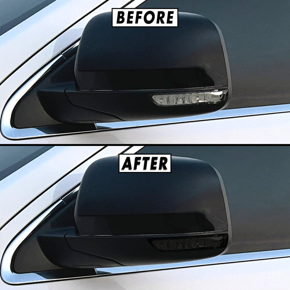 2014-2021 Jeep Grand Cherokee | Mirror Turn Signal PreCut Tint Overlays