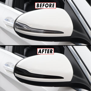 2015-2021 Mercedes C-Class | Mirror Turn Signal PreCut Tint Overlays