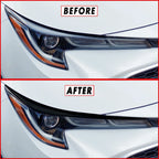 2019-2022 Toyota Corolla | Headlight Eyelid PreCut Vinyl Overlays