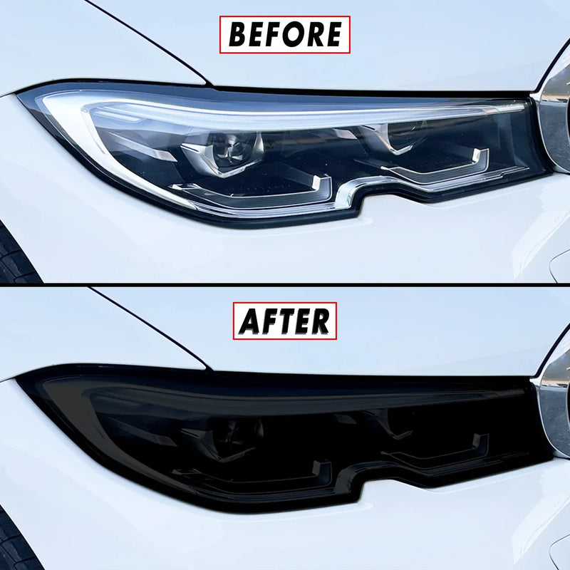 2019-2021 BMW 3 Series G20 | Headlight PreCut Tint Overlays