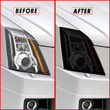 2008-2014 Cadillac CTS | Headlight PreCut Tint Overlays