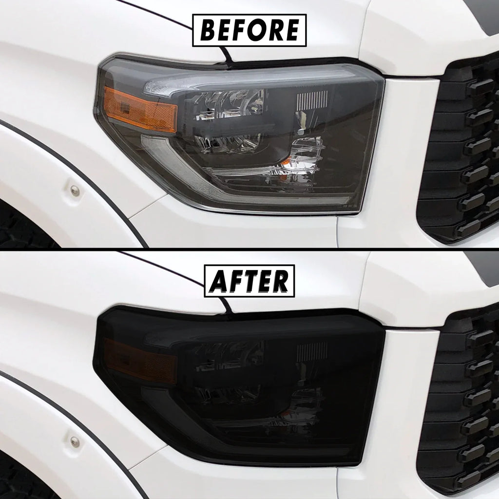 2014-2021 Toyota Tundra | Headlight PreCut Tint Overlays