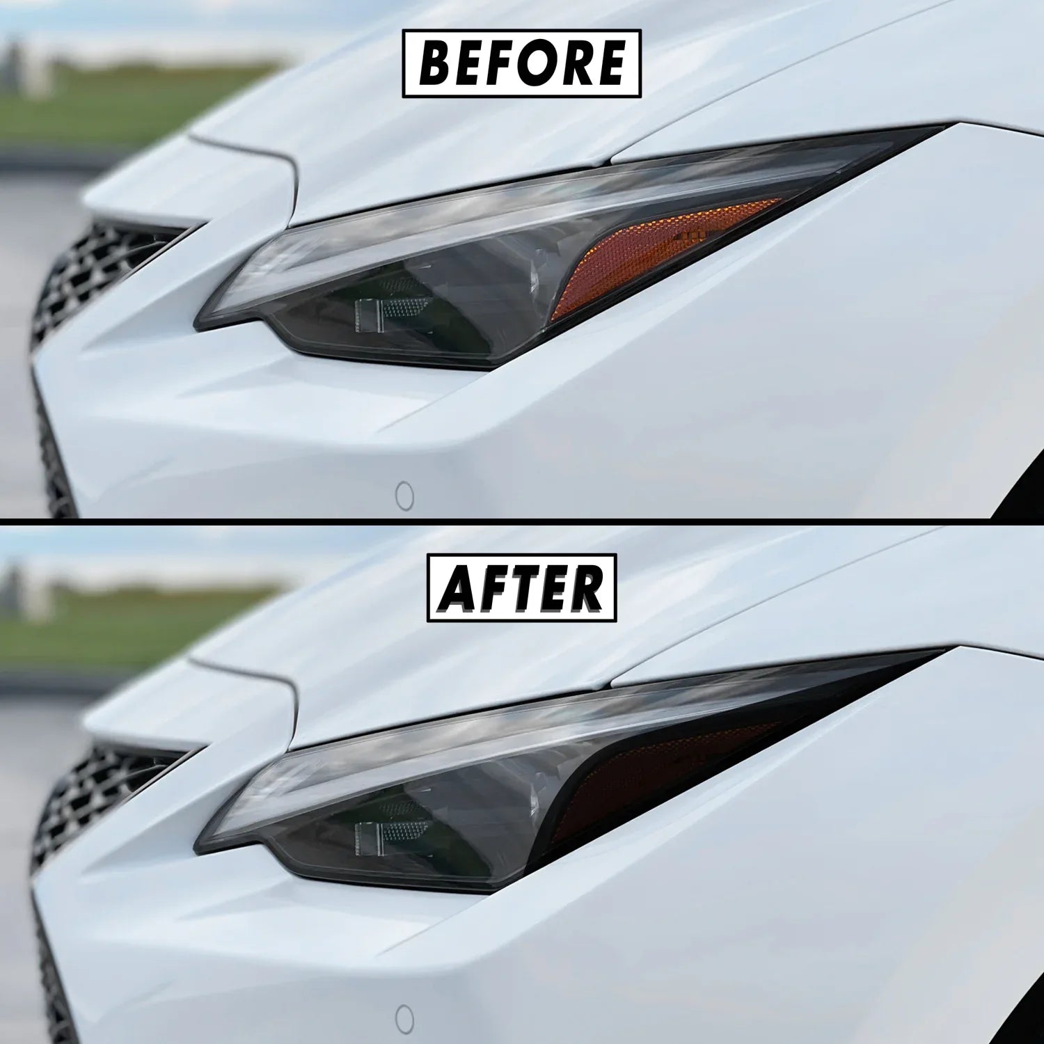 2021-2026 Lexus IS | Headlight Side Marker PreCut Tint Overlays