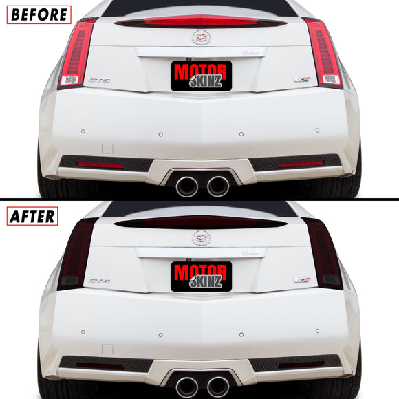 2011-2014 Cadillac CTS Coupe | Tail Light Combo PreCut Tint Overlays
