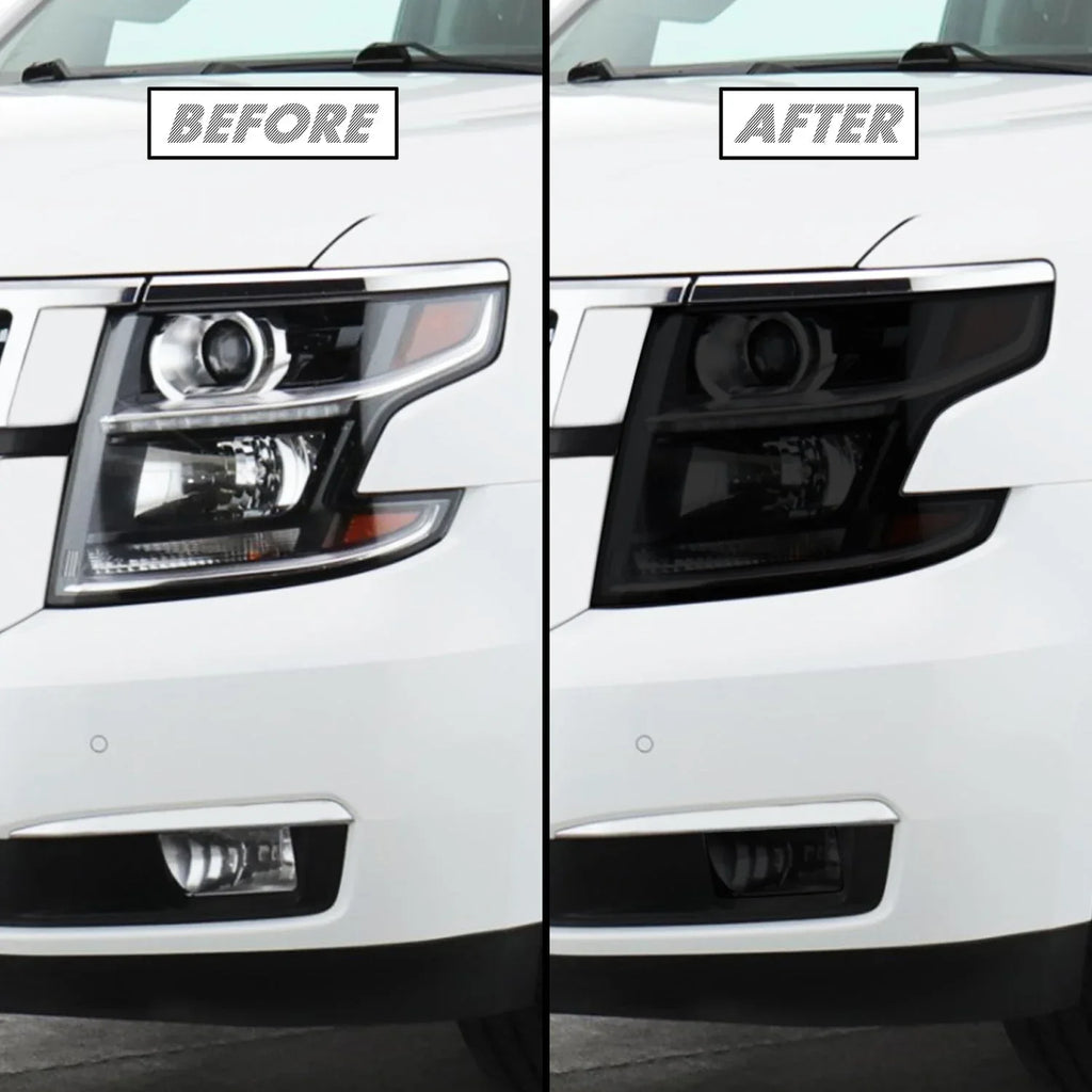 2015-2020 Chevrolet Suburban | Headlight PreCut Tint Overlays