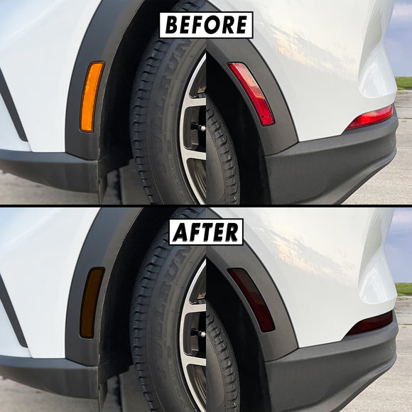 2021-2024 Ford Mustang Mach-E | Side Marker & Reflector PreCut Tint Overlays