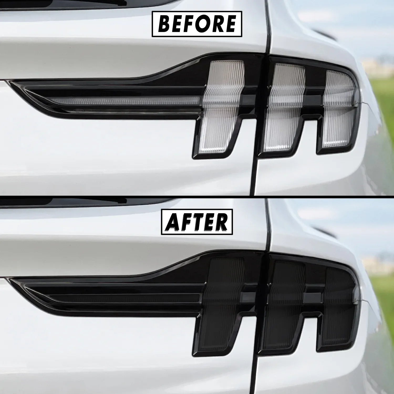 2021-2024 Ford Mustang Mach-E | Tail Light PreCut Tint Overlays