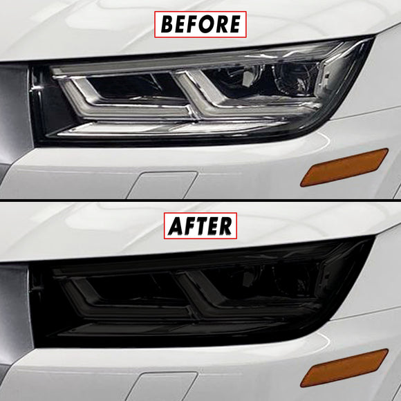 2018-2020 Audi Q5 | Headlight PreCut Tint Overlays