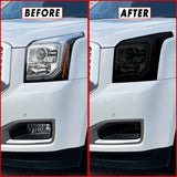 2015-2020 GMC Yukon | Headlight PreCut Tint Overlays