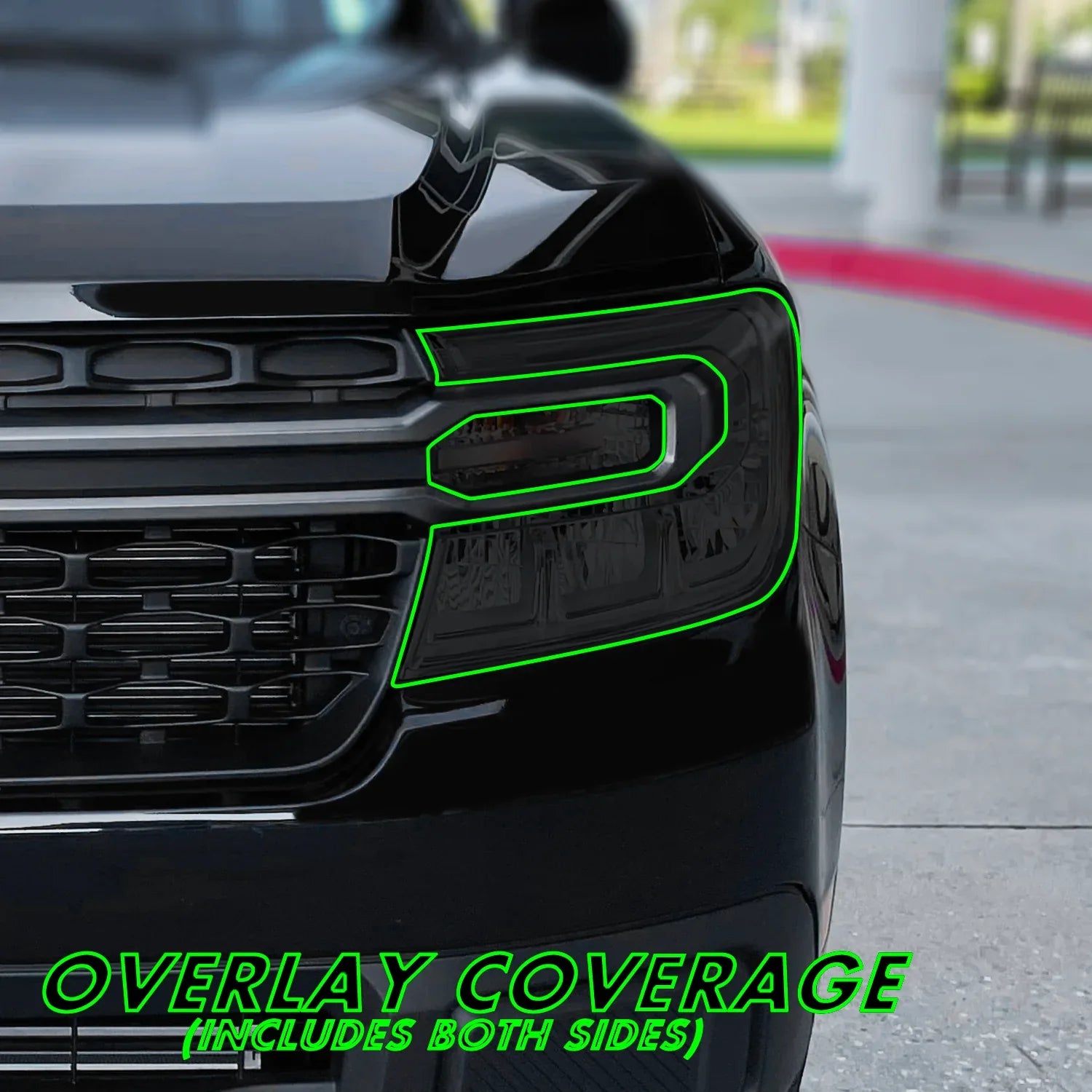 2022-2023 Ford Maverick | Headlight PreCut Tint Overlays