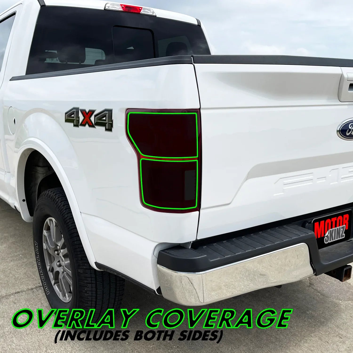 2018-2020 Ford F150 | Tail Light PreCut Tint Overlays