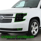 2015-2020 Chevrolet Tahoe | Headlight PreCut Tint Overlays