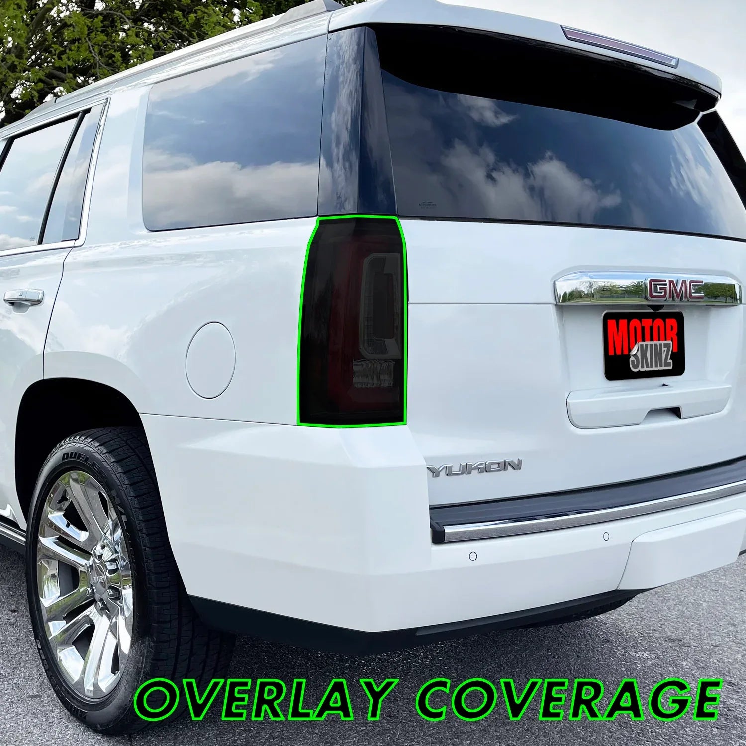 2015-2020 GMC Yukon | Tail Light PreCut Tint Overlays