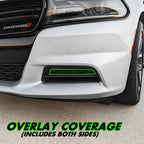 2015-2023 Dodge Charger | Fog Light PreCut Tint Overlays