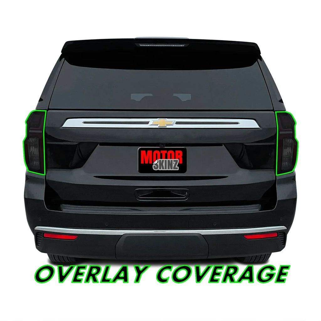 2021-2022 Chevrolet Tahoe | Tail Light PreCut Tint Overlays