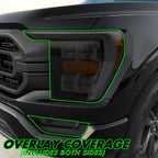 2021-2023 Ford F150 | Headlight PreCut Tint Overlays