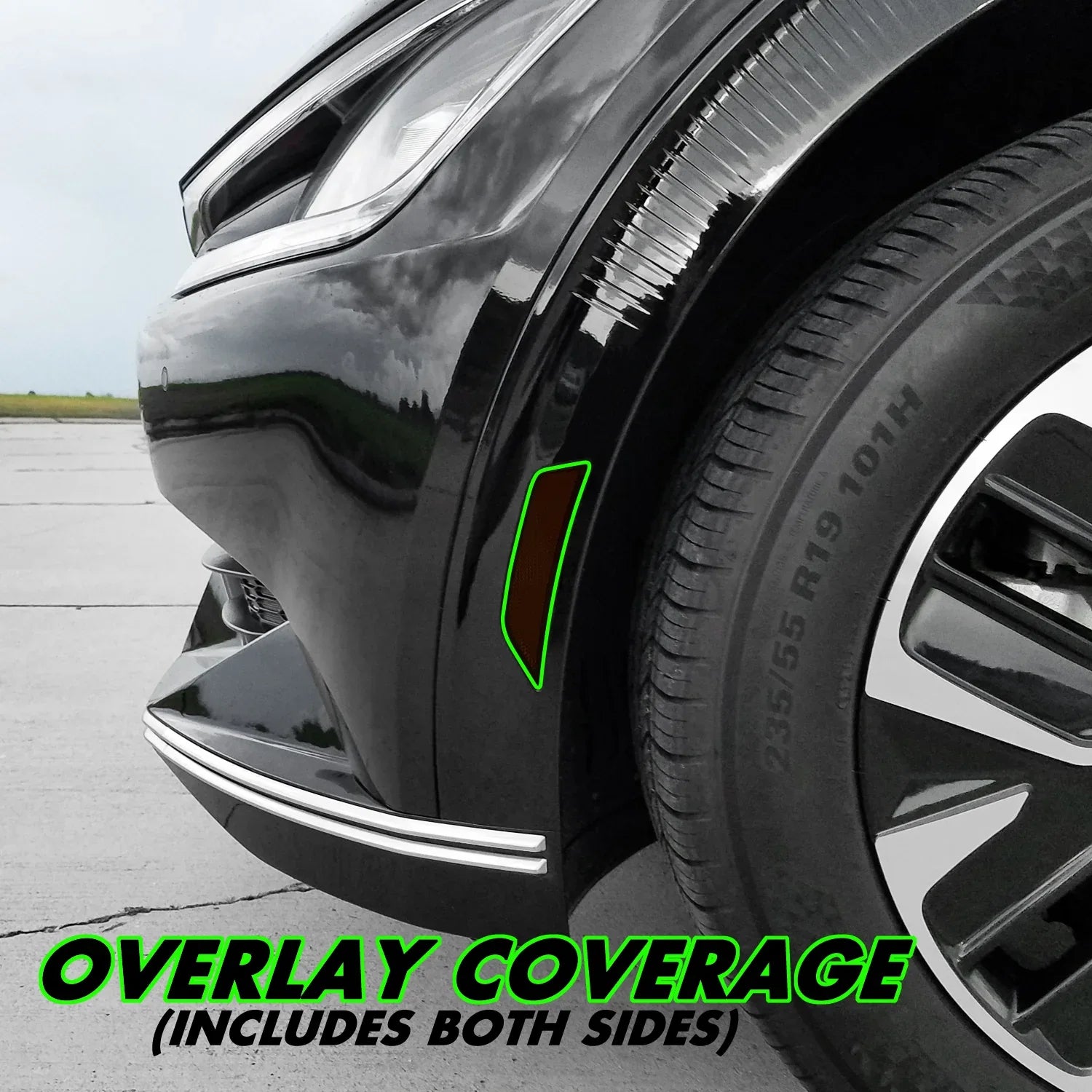2022-2023 Kia EV6 | Front Side Marker PreCut Tint Overlays