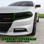2015-2023 Dodge Charger | Headlight PreCut Tint Overlays
