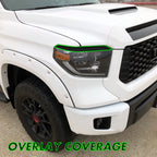 2014-2021 Toyota Tundra | Headlight Eyelid PreCut Tint Overlays