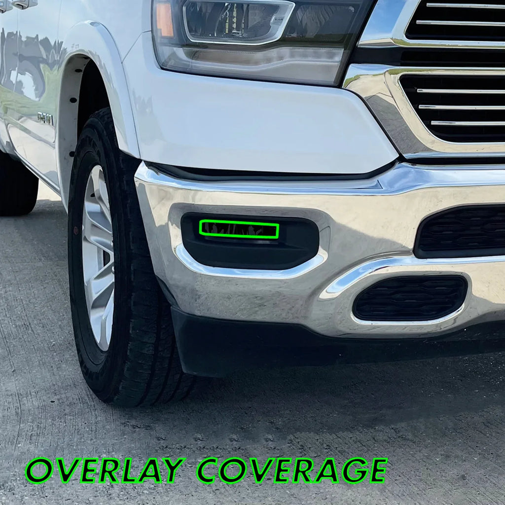 2019-2024 Dodge Ram 1500 | Fog Light PreCut Tint Overlays