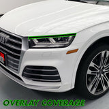 2018-2020 Audi Q5 | Headlight Eyelid PreCut Tint Overlays