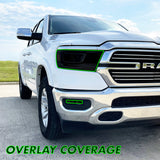 2019-2022 Dodge Ram 1500 | Headlight PreCut Tint Overlays
