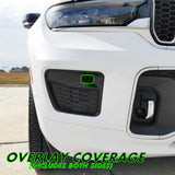 2021-2023 Jeep Grand Cherokee L | Fog Light PreCut Tint Overlays