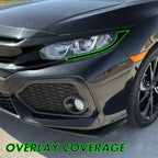 2016-2021 Honda Civic | Headlight DRL PreCut Tint Overlays