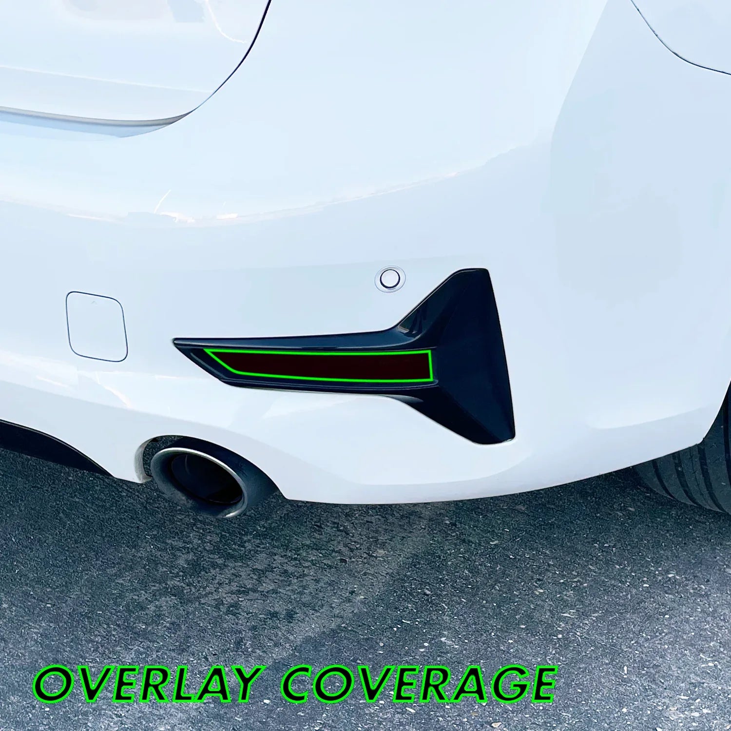 2019-2021 BMW 3 Series G20 | Reflector PreCut Tint Overlays