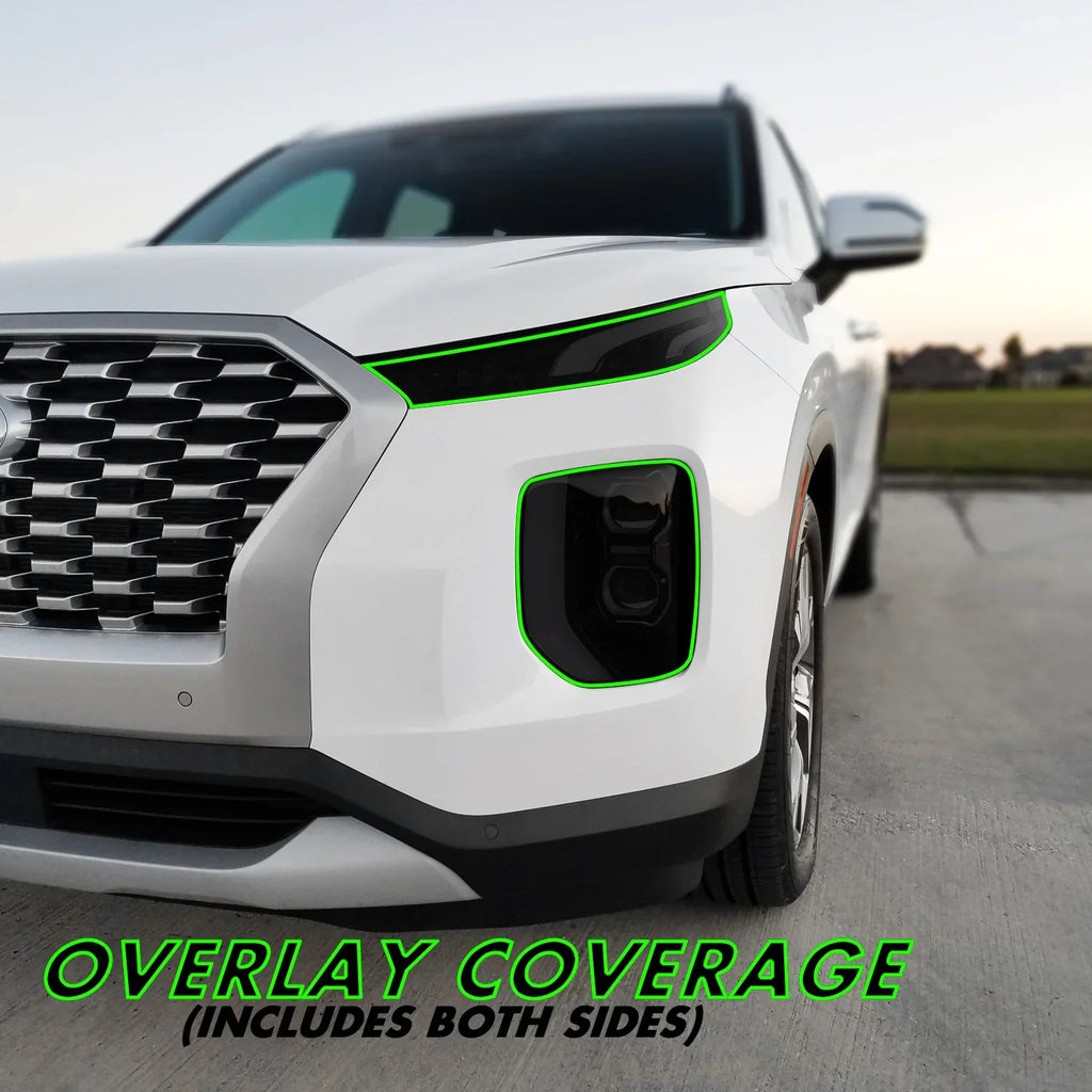 2020-2022 Hyundai Palisade | Headlight PreCut Tint Overlays