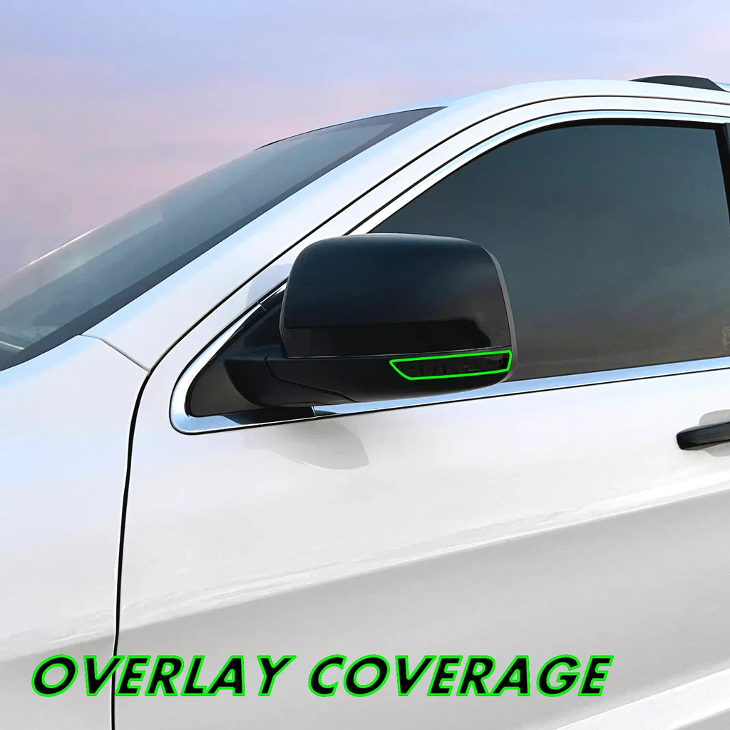 2014-2021 Jeep Grand Cherokee | Mirror Turn Signal PreCut Tint Overlays