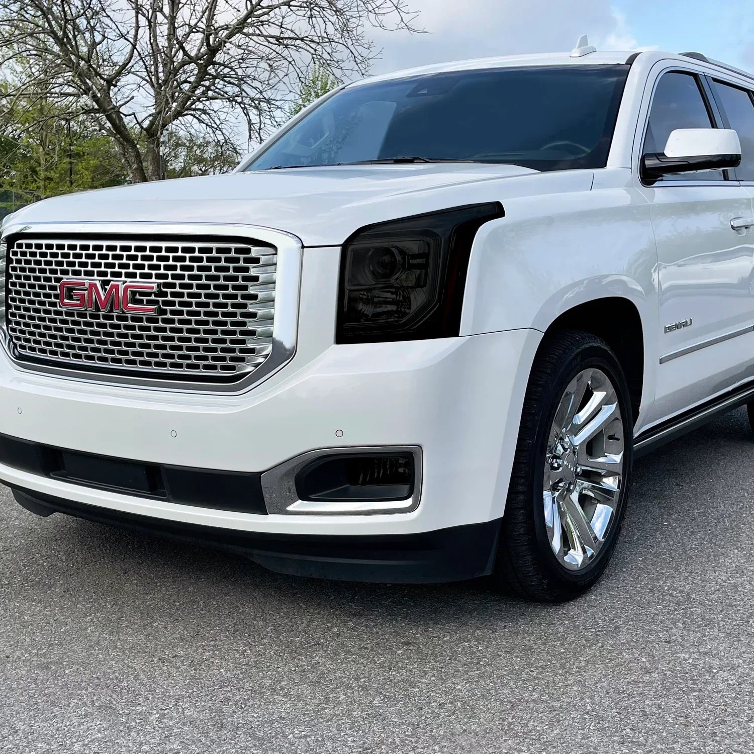 2015-2020 GMC Yukon | Headlight PreCut Tint Overlays