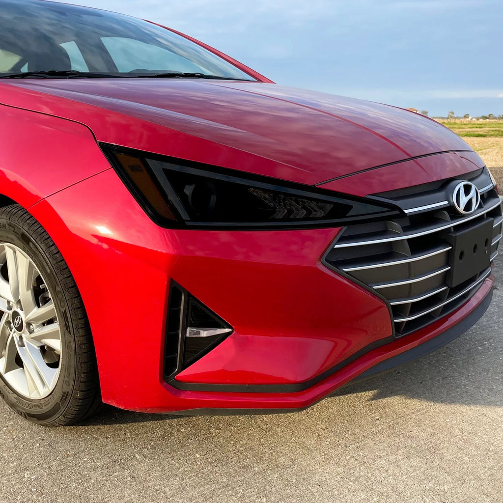 2019-2020 Hyundai Elantra | Headlight PreCut Tint Overlays