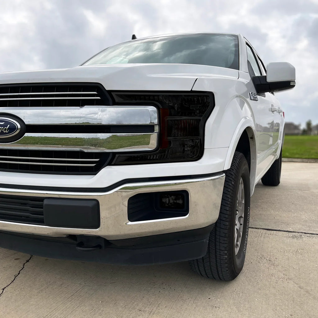 2018-2020 Ford F150 | Headlight PreCut Tint Overlays
