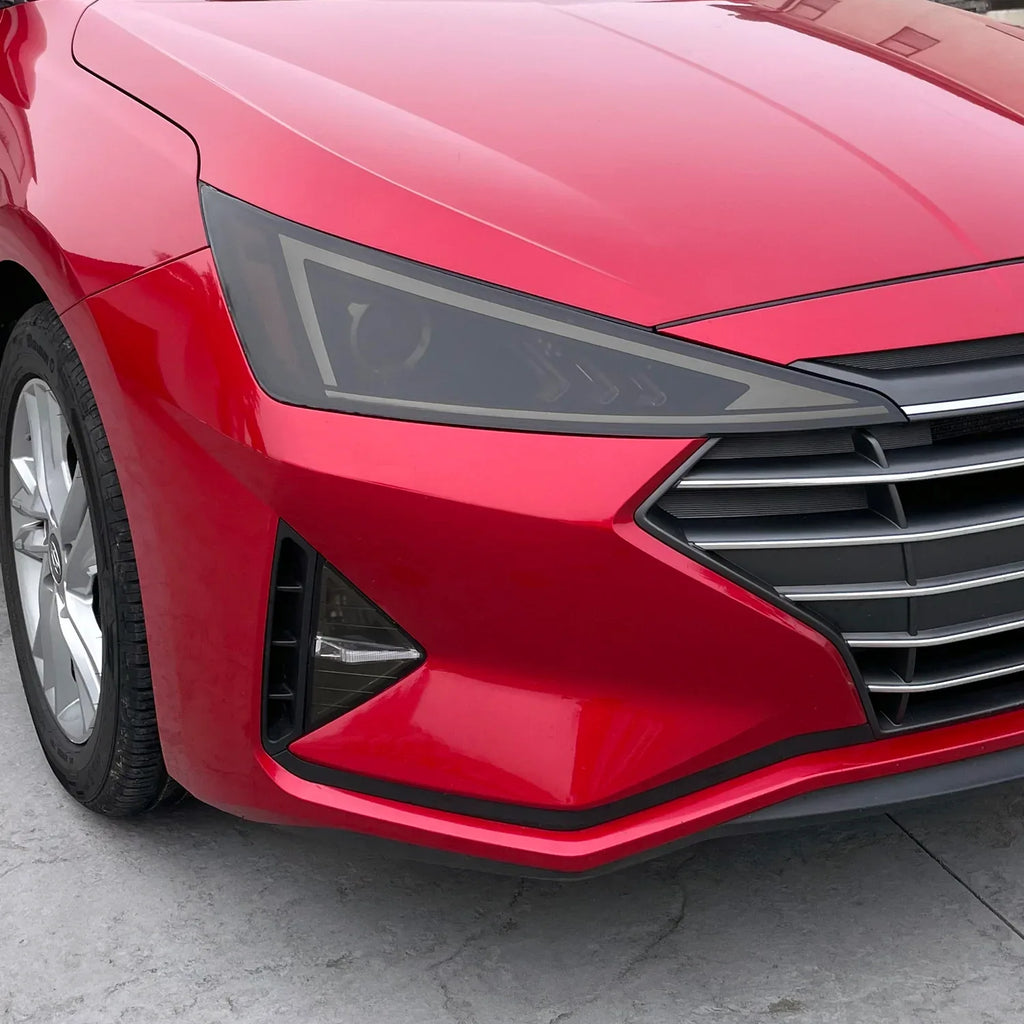 2019-2020 Hyundai Elantra | Headlight PreCut Tint Overlays