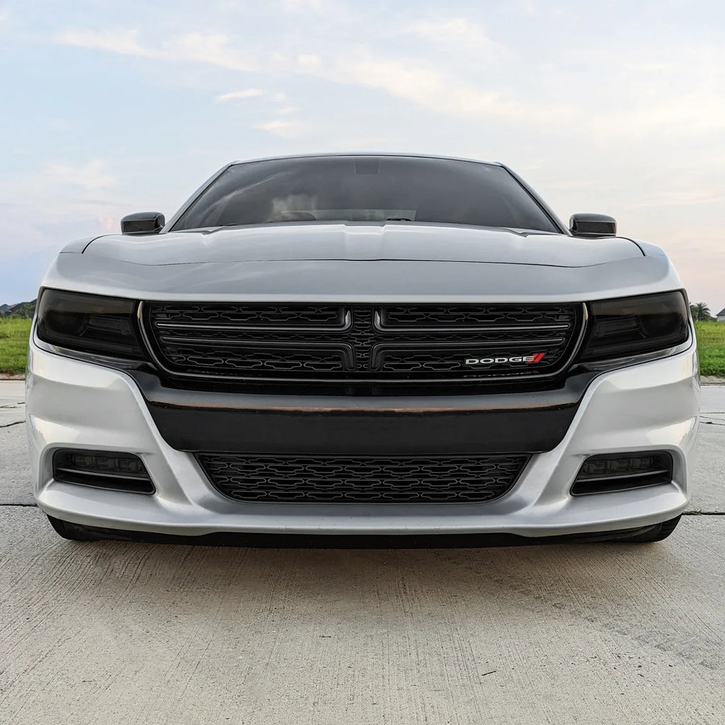 2015-2023 Dodge Charger | Headlight PreCut Tint Overlays