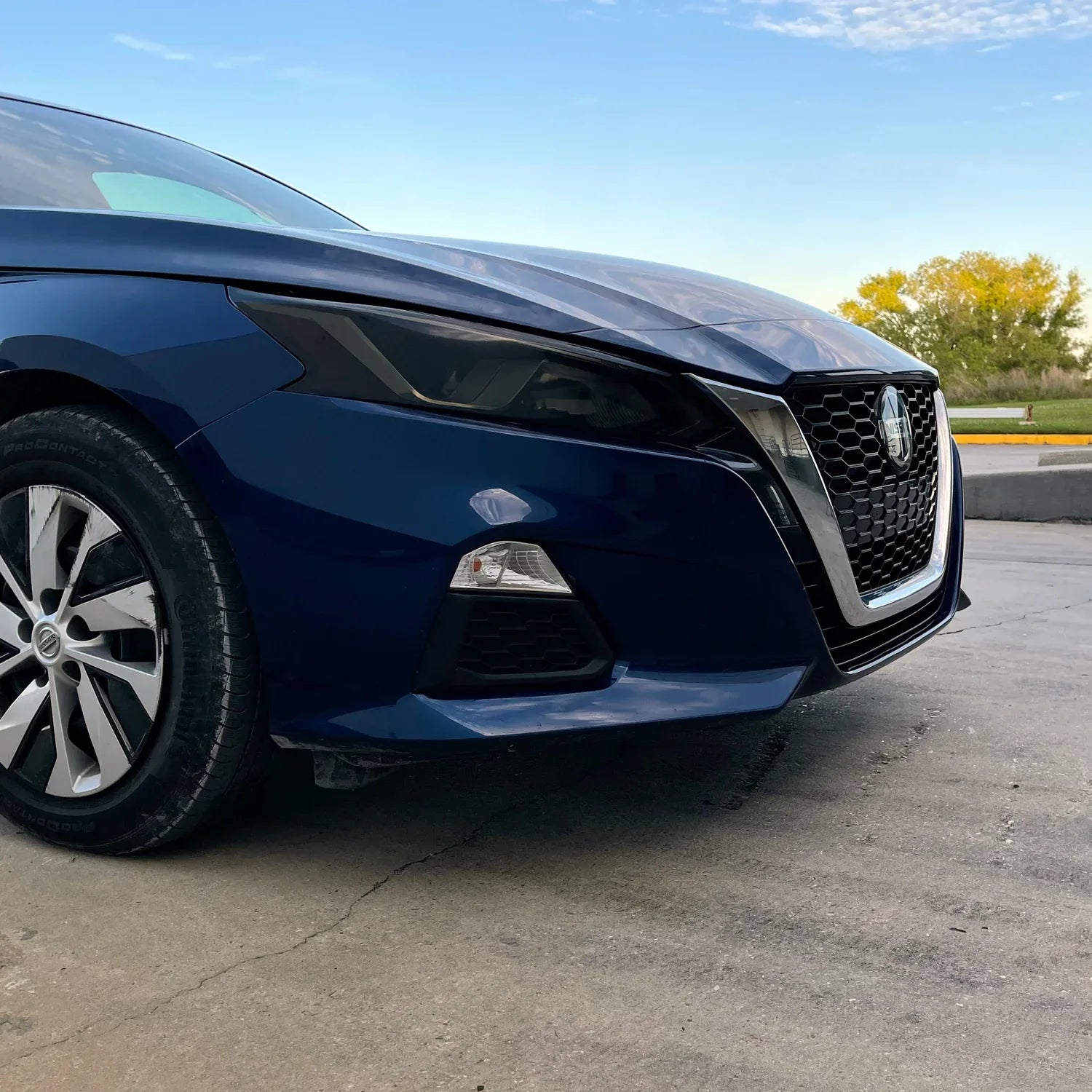 2019-2022 Nissan Altima | Headlight PreCut Tint Overlays