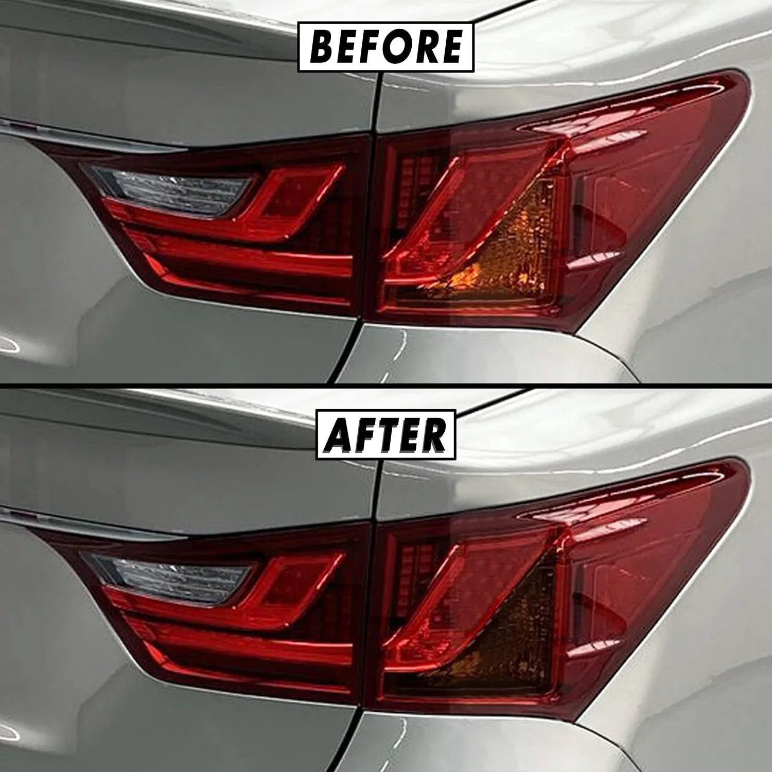 2013-2015 Lexus GS | Tail Light Turn Signal PreCut Tint Overlays