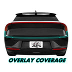 2022-2023 Kia EV6 | Rear Bumper Trim Chrome Delete PreCut Vinyl Wrap